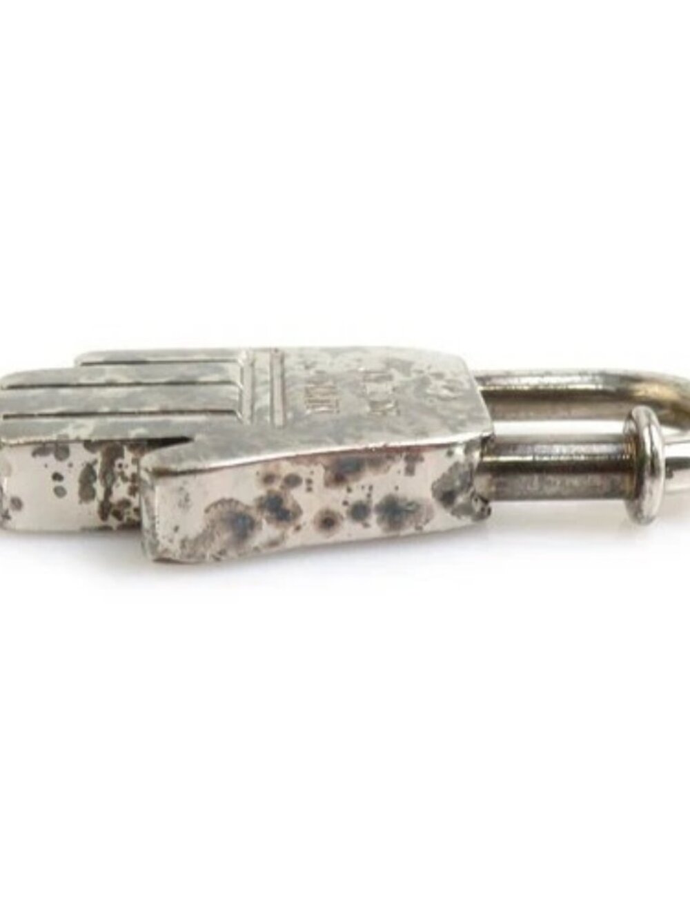 Auth HERMES 2002 ANNEE DE LA MAIN Cadena Charm Silver Metal - e61578 - Picture 3 of 8